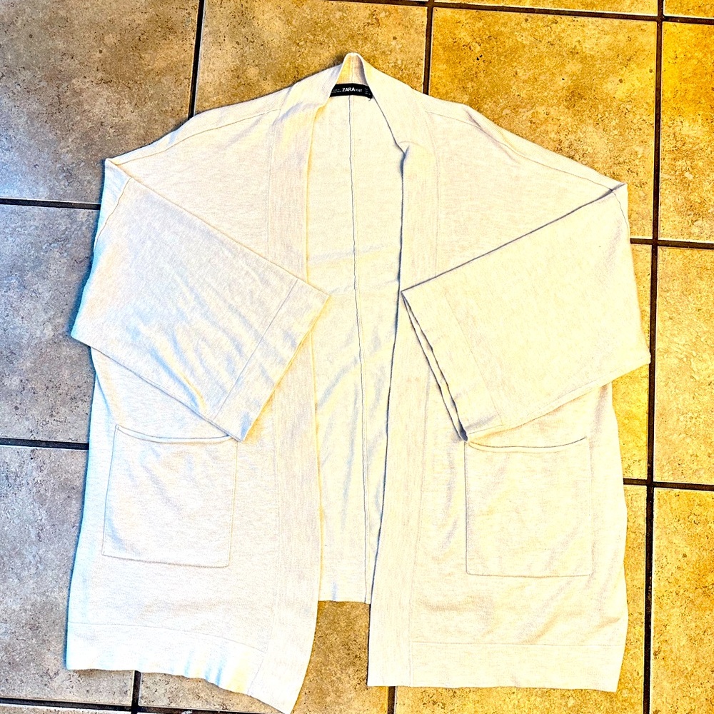 Zara knit kimono style Cardigan - Picture 2 of 7